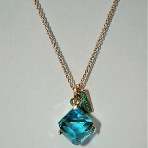 Marvel Comics Avengers Infinity War Blue Space Stone Necklace Pendant New Box